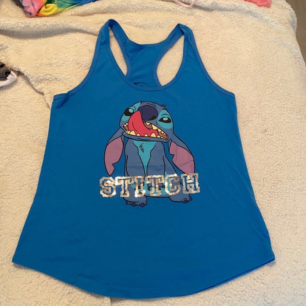 Disney stitch tank top